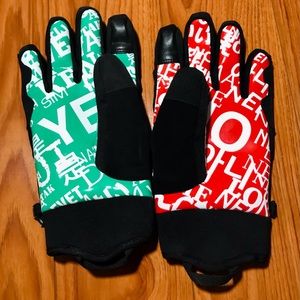 North Face Gloves - Winter Hiking Riding Sport Gloves